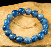 QUARTZ - CRYSTAL, BLUE, BRACELET - PRODUCTS FROM STONES