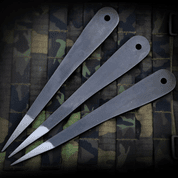 TOP DOG THROWING KNIVES, SET OF 3 - SHARP BLADES - THROWING KNIVES