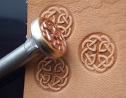 CELTIC KNOT, LEDER STEMPEL - PRÄGESTEMPEL