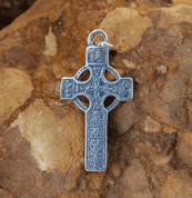 ERIN - SILVER CELTIC CROSS - PENDANTS