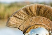 GREEK HELMET WITH PLUME - ROMAN AND CELTIC HELMETS