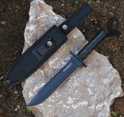 KNIFE MAGNUM SURVIVALIST - LAMES - TACTIQUE, COMBAT, D'ATTAQUE