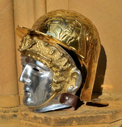 ROMAN CAVALRY FACE HELMET - ROMÄNISCHE UND KELTISCHE HELME