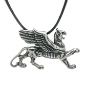 GRIFFON SCYTHE, PENDENTIF EN ARGENT AG 925 - PENDENTIFS