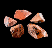 RED OBSIDIAN ROCK - MAHAGONI - DECORATIVE MINERALS AND ROCKS