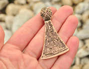 HACHE VIKING MAMMEN,  PENDENTIF EN BRONZE - INSPIRATION NORDIQUE ET VIKING