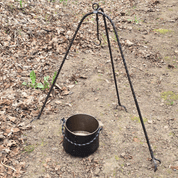 TRIPOD FOR CAMP KETTLE, FOLDABLE, FORGED - FORGED PRODUCTS