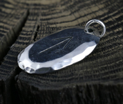 TEIWAZ, RUNE, STERLING SILVER PENDANT - PENDANTS