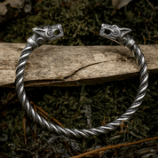 FENRIR, VIKING WOLF, ICELAND, BRACELET, SILVER 925 - BRACELETS