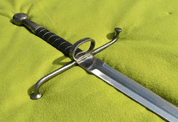 LONG HAND AND A HALF SWORD WITH A RING GUARD - FAUCHONS, ECOSSE, AUTRES ÉPÉES