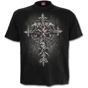 CUSTODIAN - T-SHIRT BLACK - T-SHIRTS POUR HOMMES, SPIRAL DIRECT