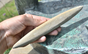 SANDSTONE SHARPENING STONE, OVAL - KNIVES