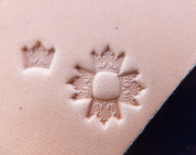 CROWN, LEATHER STAMP - LEATHER STAMPS