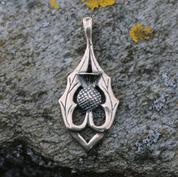 ALBA - SCOTTISH THISTLE, PENDANT, BRONZE - PENDANTS, NECKLACES