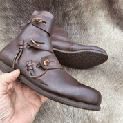 BORG, VIKING CHAUSSURES EN CUIR - CHAUSSURES VIKING ET SLAVES