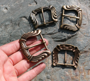 HISTORICAL BUCKLE, PEWTER - BELT ACCESSORIES