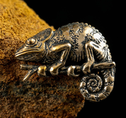 CHAMELEO, PENDANT, BRONZE - ANIMAL PENDANTS