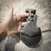 THOR'S HAMMER AND SHIELD DOOR KNOCKER - FORGED PRODUCTS