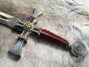 TEMPLAR CEREMONIAL SWORD - SWORDS - FILM, FANTASY