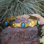 TROYA - MEDIEVAL CROWN BLUE - DIADEME UND KRONEN