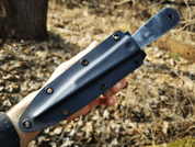 TACTICAL KYDEX SHEATH FOR TOP DOG THROWING KNIFE - SHARP BLADES - THROWING KNIVES