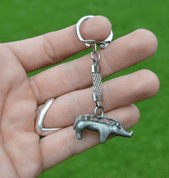 CELTIC BOAR, KEYCHAIN - INSPIRATION CELTIQUE