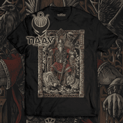 ODIN ON THE THRONE, VIKING T-SHIRT - PAGAN T-SHIRTS NAAV FASHION