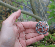 YGGDRASIL PENDENTIF ARBRE, ARGENT - PENDENTIFS