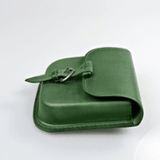 GENTLEMAN, LEATHER BELT BAG - GREEN - BAGS, SPORRANS