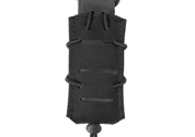 UNIVERSAL PISTOL MAG POUCH BLACK - PLATE CARRIERS, TACTICAL NYLON