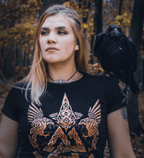 VALKNUT - VIKINSKÉ DÁMSKÉ TRIČKO BAREVNÉ - T-SHIRTS FEMME