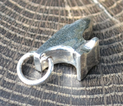 SMITH'S ANVIL, STERLING SILVER PENDANT - PENDANTS