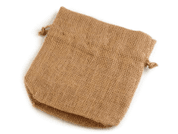 JUTE POUCH BAG 18X20 CM - BAGS, SPORRANS