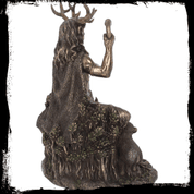 CERNUNNOS, GOD OF FOREST AND OTHERWORLD, STATUE - FIGURES, LAMPS, CUPS