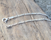 FIGARO, SILVER NECK CHAIN, AG 925 - SCHNÜRE, SCHATULLEN, ANHÄNGER