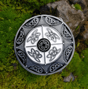 VIKING SHIELD, BELT BUCKLE - CUSTOM MADE BELTS