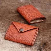 LEATHER WALLET FOR CREDIT CARDS - PORTEFEUILLES EN CUIR