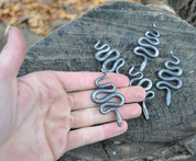 SNAKE- FORGED IRON TALISMAN - FORGED PRODUCTS