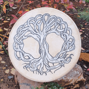 TREE OF LIFE  SHAMANIC DRUM 30 CM - DRUMS, FLUTES