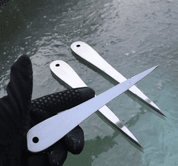 VENGEANCE THROWING KNIFE POLISHED - 1 PIECE - SHARP BLADES - THROWING KNIVES