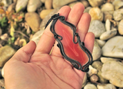 AGATE PENDANT RED - FANTASY JEWELS