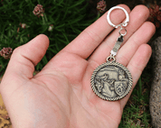 KING PREMYSL OTAKAR II., KEYCHAIN, ZINC - KEYCHAINS