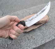 CELTIC FORGED KNIFE, BIRD'S HEAD - KNIVES