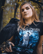 FOREVER PAGAN, WOMEN'S T-SHIRT, COLORED, NAAV - T-SHIRTS POUR FEMMES
