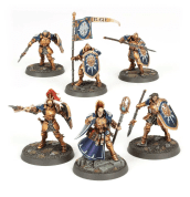 WARHAMMER AGE OF SIGMAR WARRIOR STARTER SET - WARHAMMER 40K