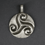 CELTIC TRISKELE, PENDANT, ZINC, ANTIQUE SILVER - ALL PENDANTS, OUR PRODUCTION