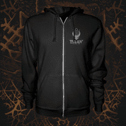 SIBERIAN BEAR SPIRIT HOODIE ZIPPER, NAAV - HOODIES