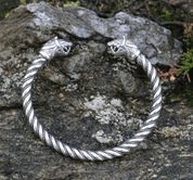 FLÓKI, WIKINGER ARMBAND VON WULFLUND SILBER - ARMBÄNDER