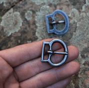 HISTORICAL BUCKLE IV, COLOUR SILVER - BOUCLES DE CEINTURE ET RIVETS DÉCORATIFS