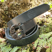 HALLBERG, VIKING LEATHER BELT - BELTS